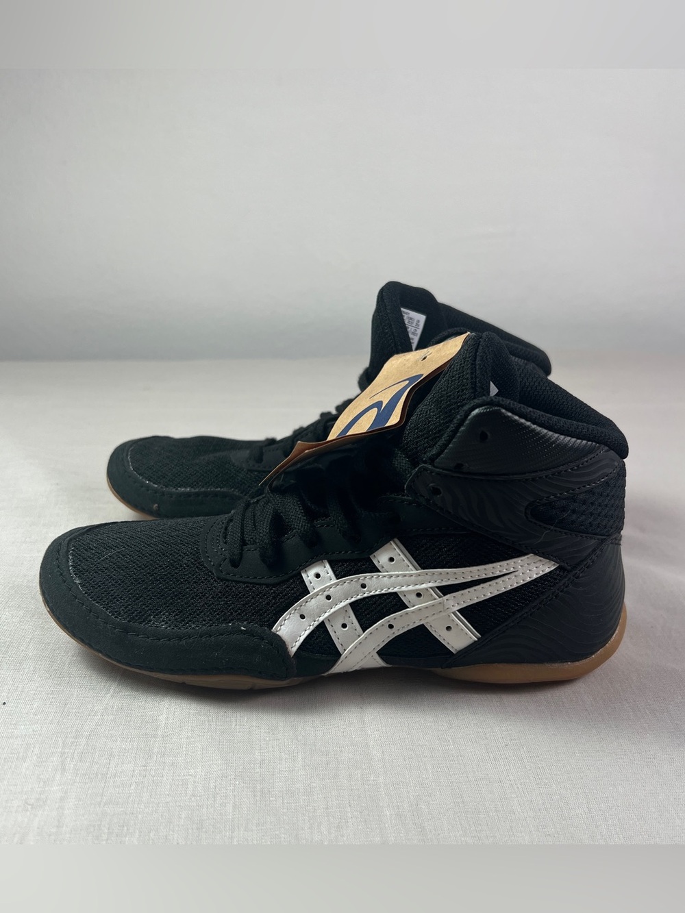 Asics Matflex 7 Youth Boys Kids Wrestling Shoes, 1084A011-001 Black NEW Size 3.5
